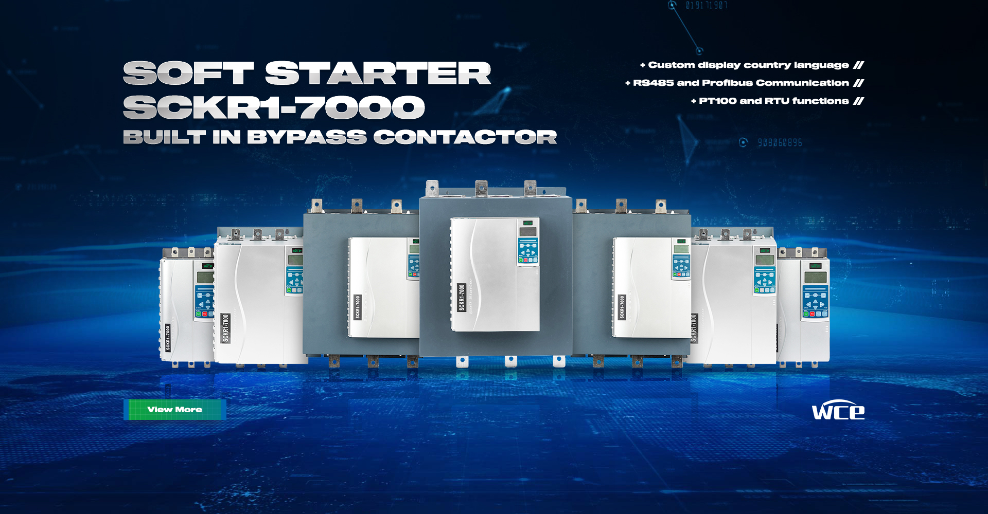 အဆိုပါ sckrr1-7000 စီးရီး soft starter ၏အင်္ဂါရပ်များ