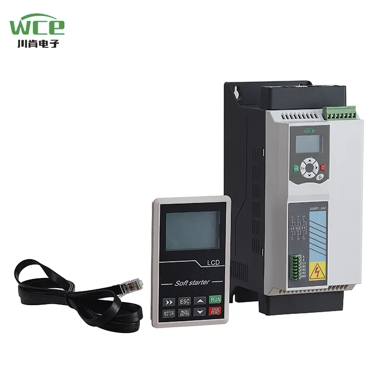 3 အဆင့် 380V bypass soft soft starter 30a 45a တွင်တည်ဆောက်ခဲ့သည်