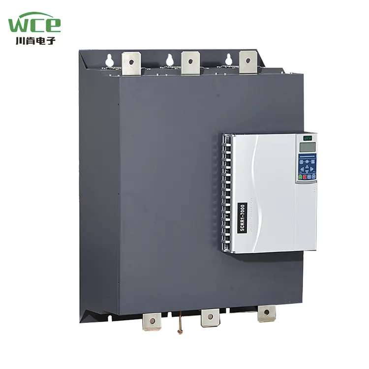 LCD display ကို bypass soft starter 1000kw တွင်တည်ဆောက်ခဲ့သည်